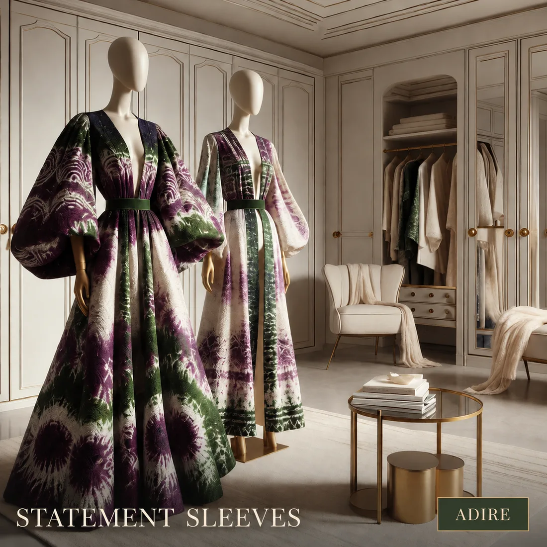 Adire — statement sleeves