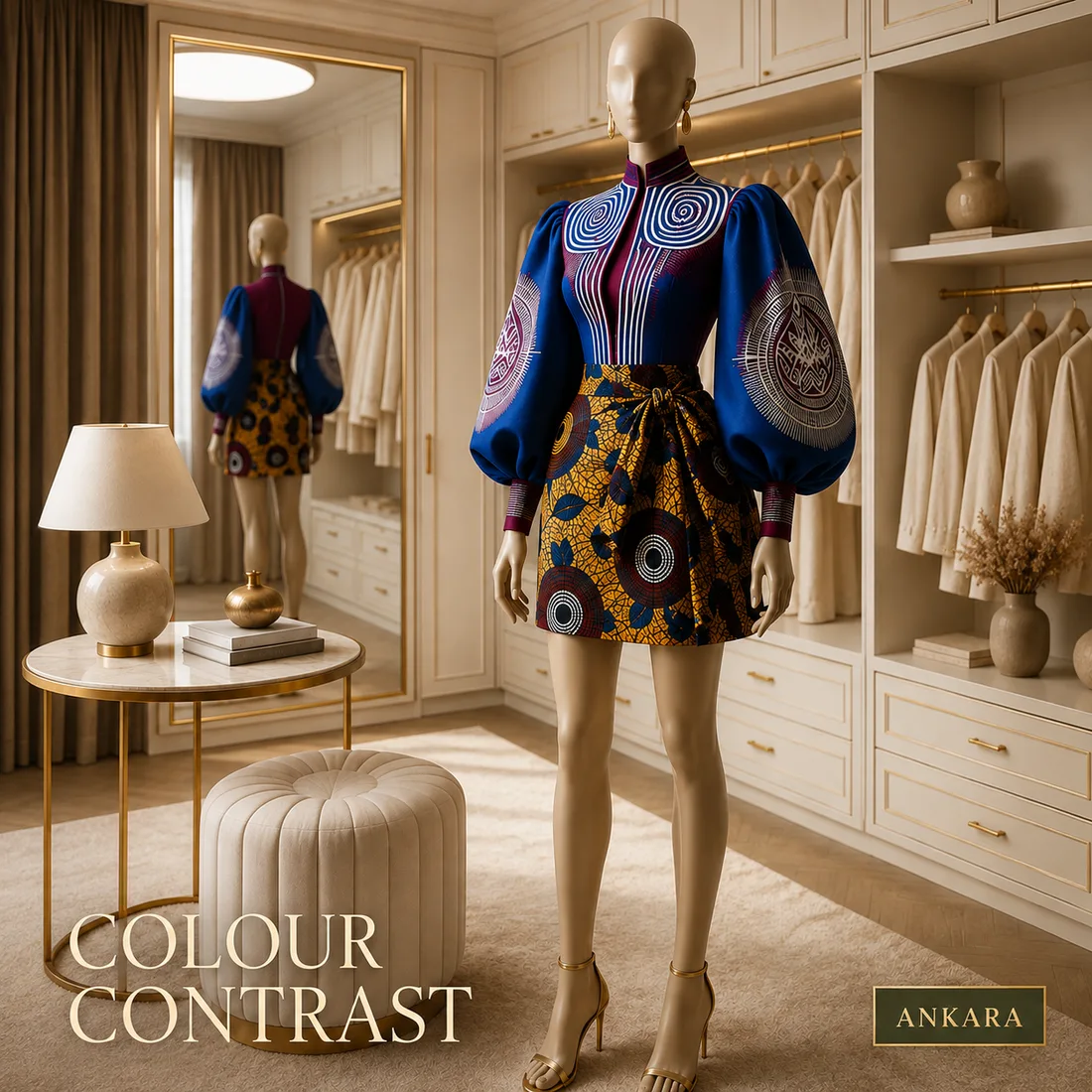 Ankara closet look