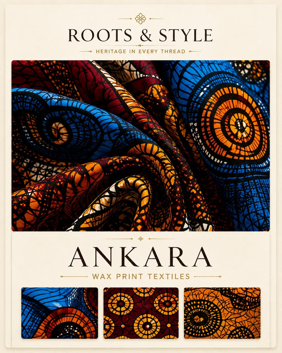 Ankara — wax print textiles