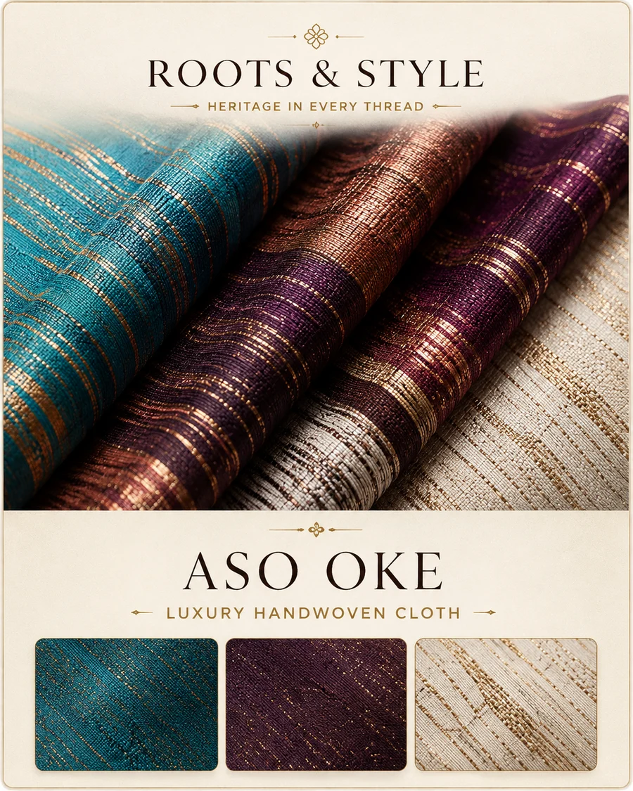 Aso Oke — luxury handwoven cloth